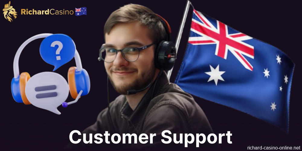 Richard Casino app customer support services available in Australia