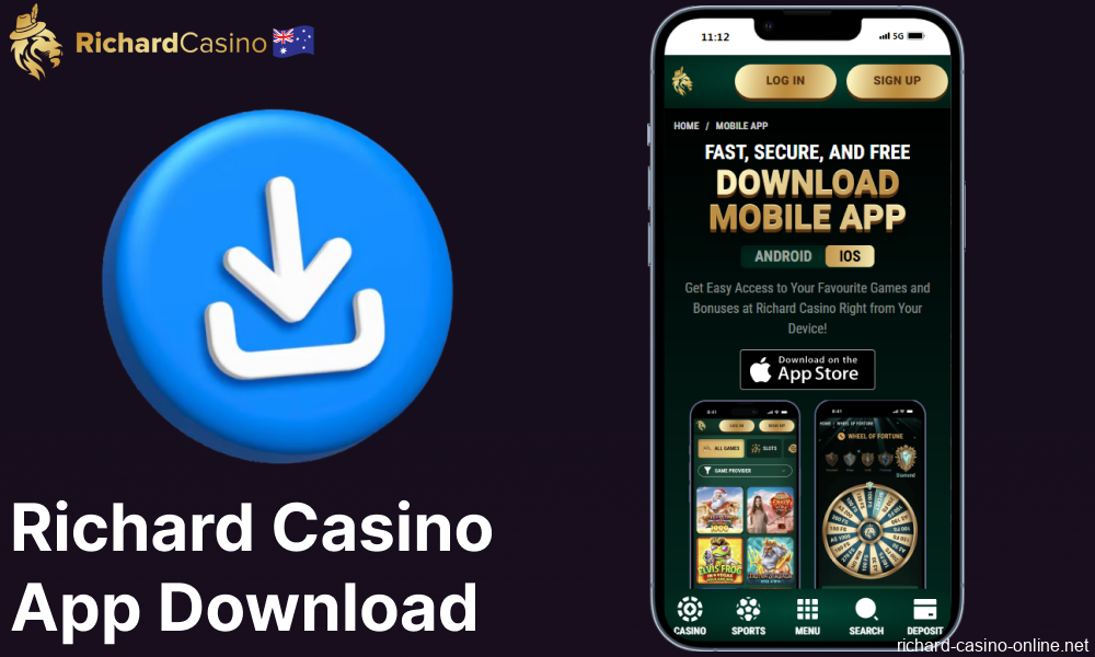 Guide on downloading the Richard Casino mobile app for players from Australia