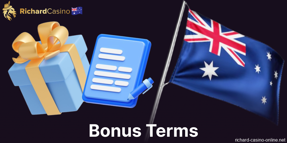 Richard Casino bonus terms in Australia