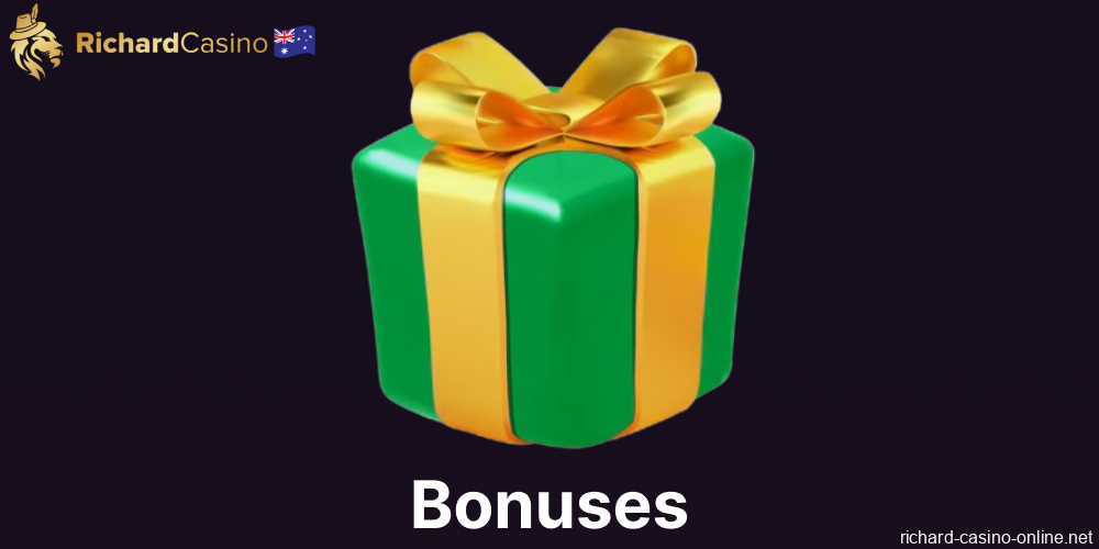 Richard Casino bonuses and promotions available in Australia