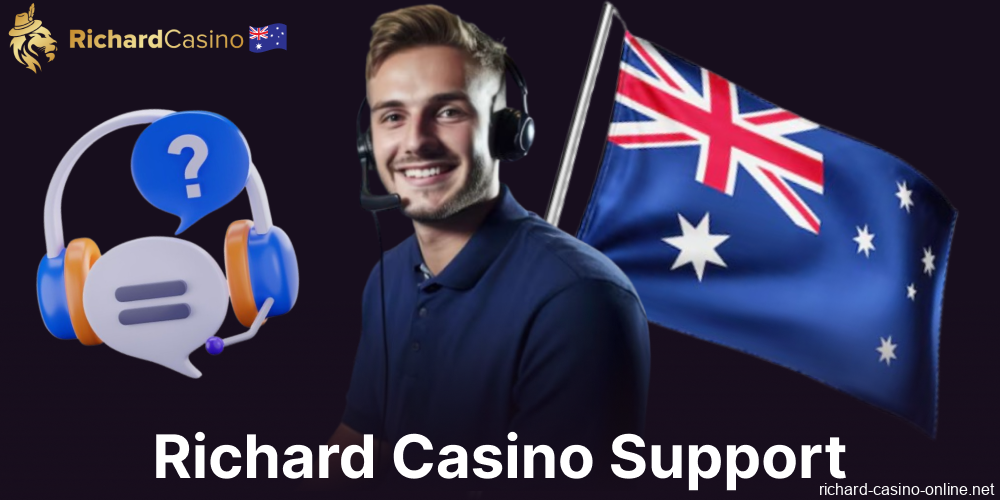 Richard Casino customer support services for players from Australia