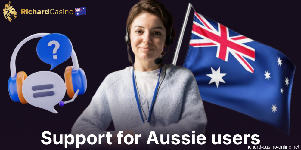 Richard Casino customer support services available in Australia